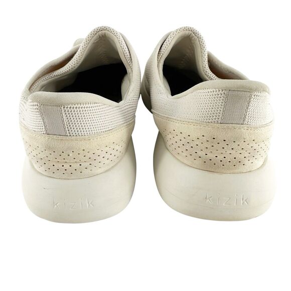 Kizik Sneakers Womens 10 Wide Madrid Eco Knit White Marshmallow Walking Athletic - Picture 9 of 16